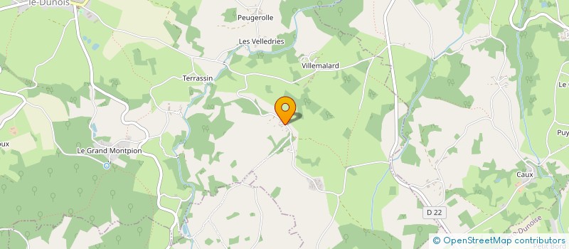 localisation de l'entreprise MONSIEUR CHRISTIAN VAREILLAUD  SAINT-SULPICE-LE-DUNOIS