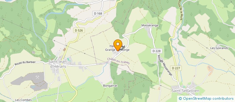 localisation de l'entreprise MONSIEUR CHRISTIAN VASSEROT  CHATEL-EN-TRIEVES