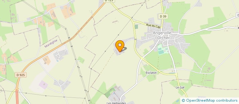 localisation de l'entreprise MONSIEUR CHRISTIAN VAUTIER  ANGERVILLE-L'ORCHER