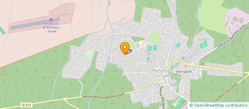 localisation de l'entreprise MONSIEUR CHRISTIAN VAYSSETTES  MARTIGNAS-SUR-JALLE