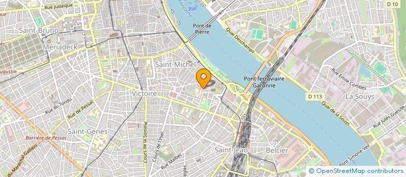localisation de l'entreprise MONSIEUR CHRISTIAN VELEZ à BORDEAUX