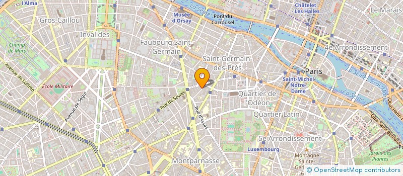 localisation de l'entreprise MONSIEUR CHRISTIAN VERCKEN à PARIS