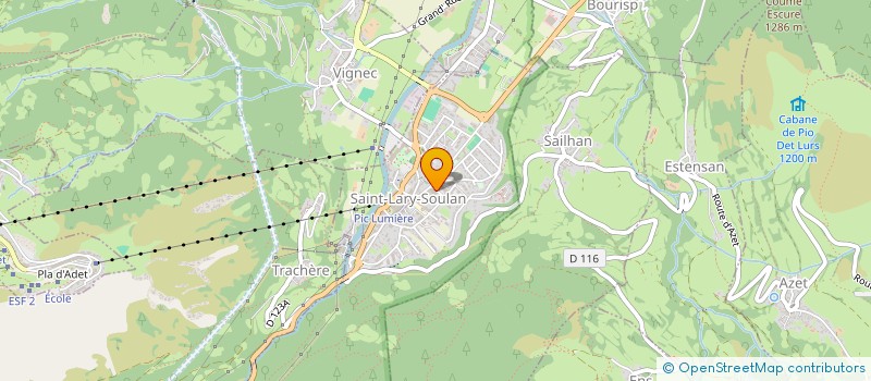 localisation de l'entreprise MONSIEUR CHRISTIAN VERDOUX  SAINT-LARY-SOULAN