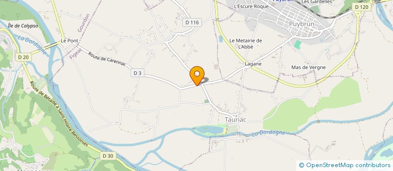 localisation de l'entreprise MONSIEUR CHRISTIAN VERNEJOUL  PRUDHOMAT