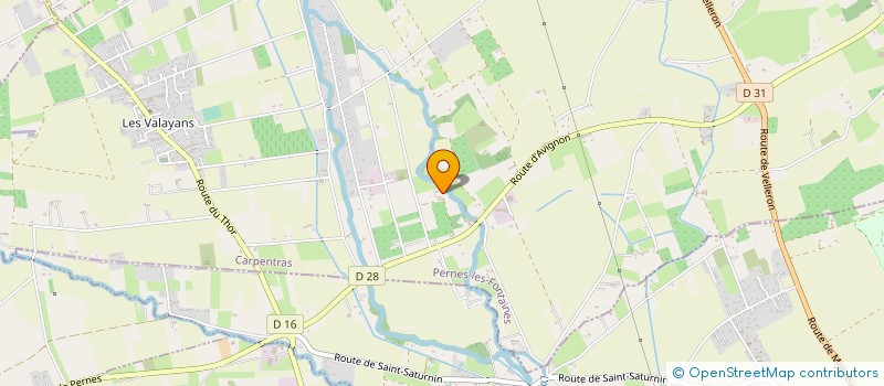 localisation de l'entreprise MONSIEUR CHRISTIAN VERNET à PERNES-LES-FONTAINES