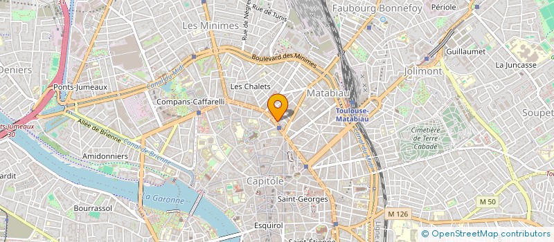 localisation de l'entreprise MONSIEUR CHRISTIAN VERNIER à TOULOUSE