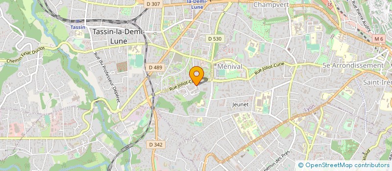localisation de l'entreprise MONSIEUR CHRISTIAN VEYBARD à LYON