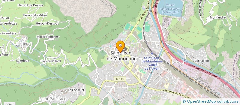 localisation de l'entreprise MONSIEUR CHRISTIAN VIALLET  JARRIER