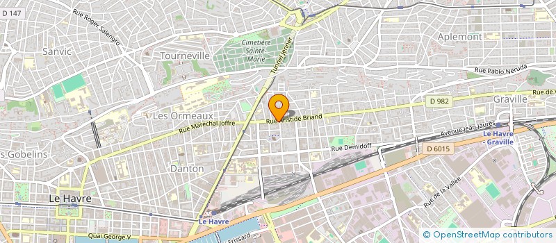 localisation de l'entreprise MONSIEUR CHRISTIAN VIARD à LE HAVRE