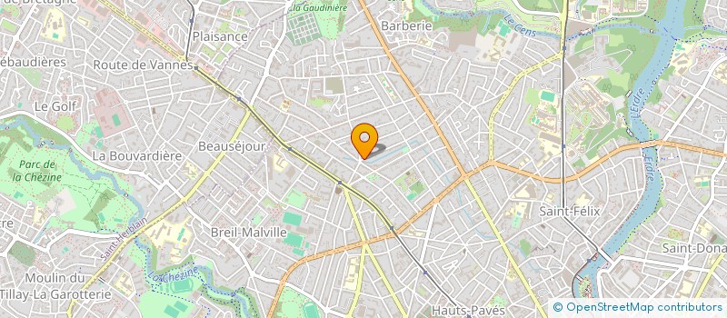 localisation de l'entreprise MONSIEUR CHRISTIAN VIDAL à NANTES