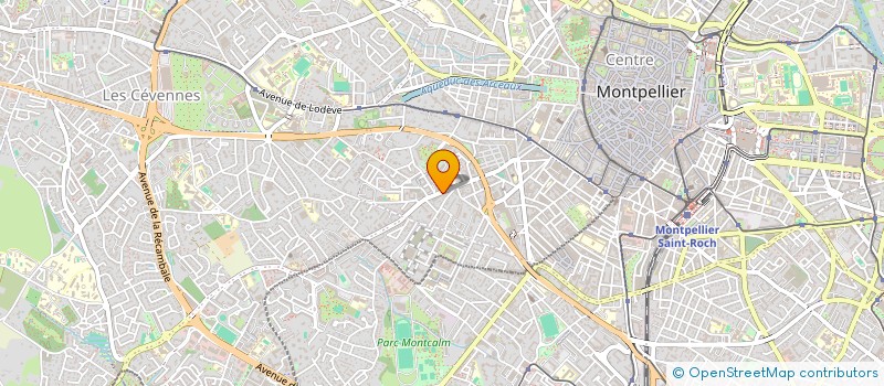 localisation de l'entreprise MONSIEUR CHRISTIAN VIE à MONTPELLIER