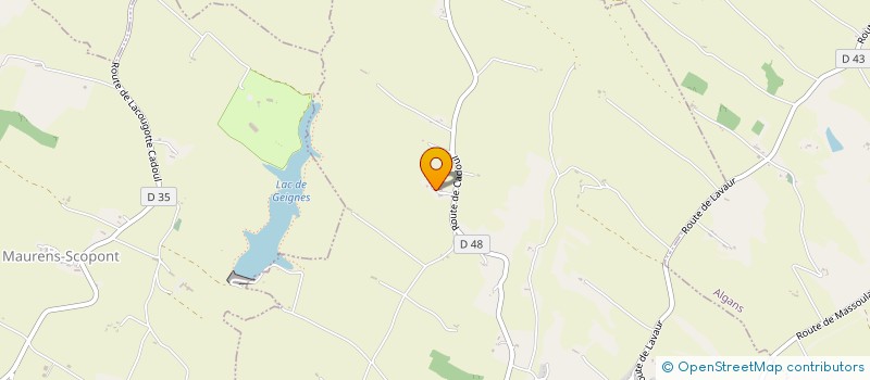 localisation de l'entreprise MONSIEUR CHRISTIAN VIEU  CAMBON-LES-LAVAUR