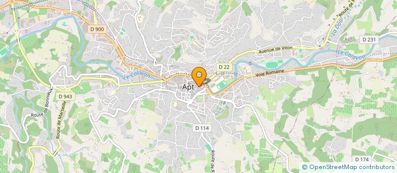 localisation de l'entreprise MONSIEUR CHRISTIAN VIEYRA à APT