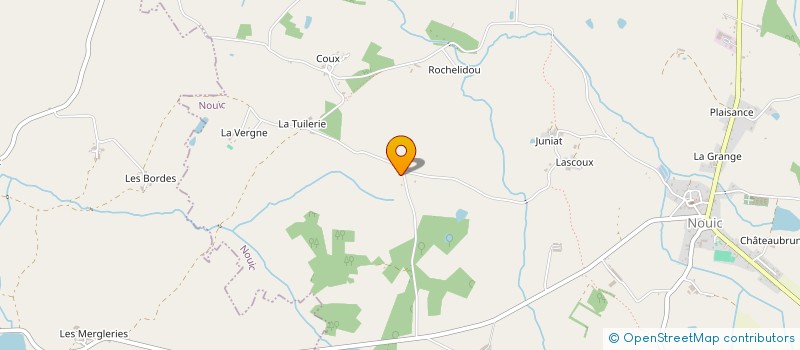 localisation de l'entreprise MONSIEUR CHRISTIAN VIGNAUD  NOUIC