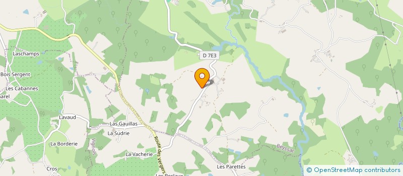localisation de l'entreprise MONSIEUR CHRISTIAN VIGNEAU à BEYSSAC