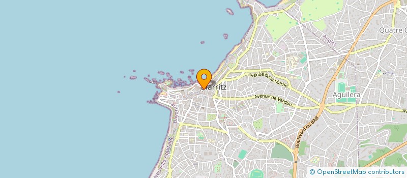 localisation de l'entreprise MONSIEUR CHRISTIAN VILLEGER à BIARRITZ