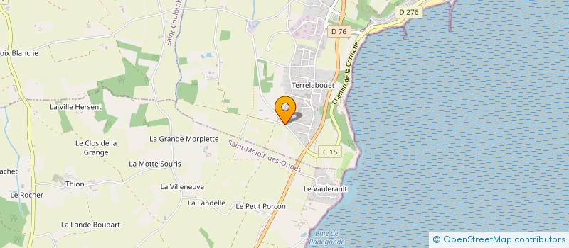 localisation de l'entreprise MONSIEUR CHRISTIAN VILLEMONT  CANCALE