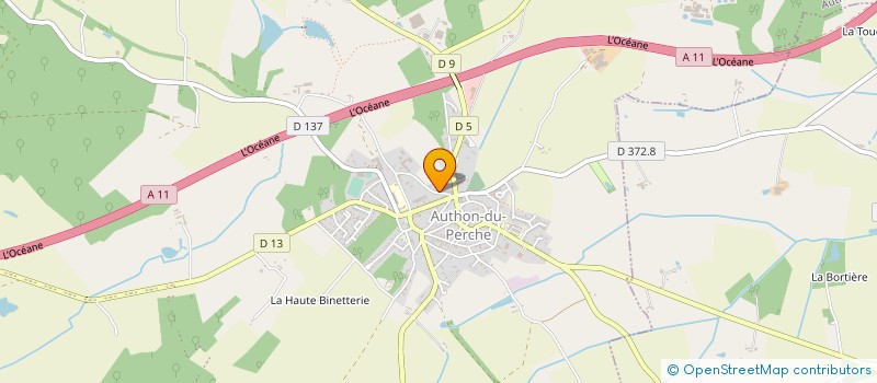 localisation de l'entreprise MONSIEUR CHRISTIAN VILLETTE à AUTHON-DU-PERCHE