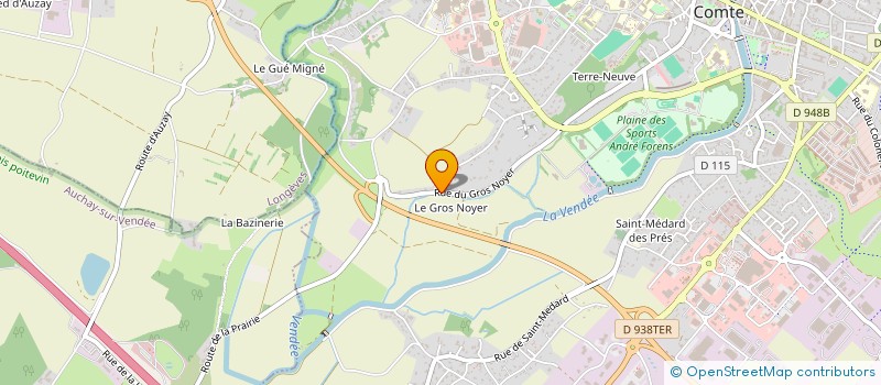 localisation de l'entreprise MONSIEUR CHRISTIAN VINCENT à FONTENAY-LE-COMTE