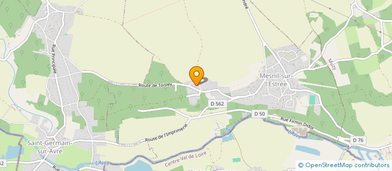 localisation de l'entreprise MONSIEUR CHRISTIAN VINCENT  MESNIL-SUR-L'ESTREE