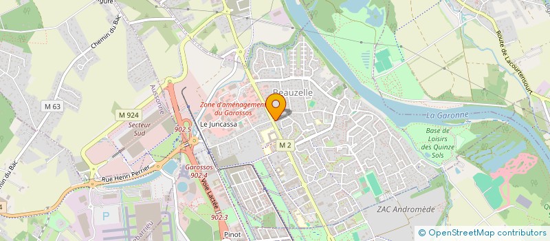 localisation de l'entreprise MONSIEUR CHRISTIAN VINGAT  BEAUZELLE