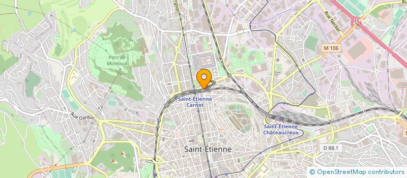 localisation de l'entreprise MONSIEUR CHRISTIAN VIVIEN à SAINT-ETIENNE