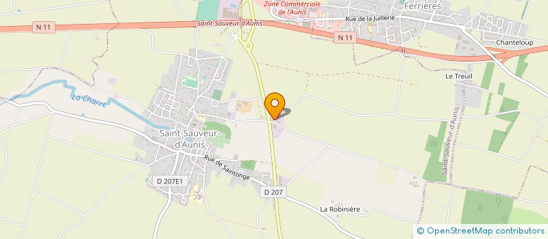 localisation de l'entreprise MONSIEUR CHRISTIAN VOLLAIS  LE GUE-D'ALLERE