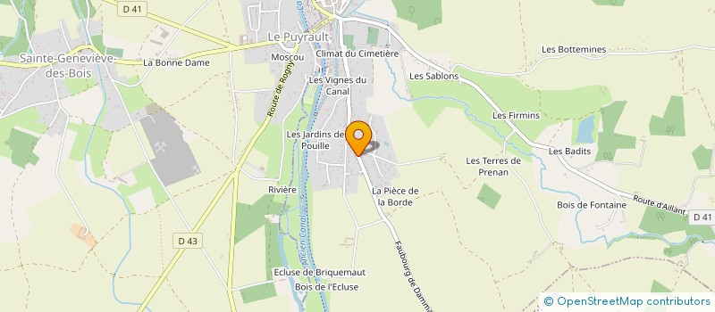 localisation de l'entreprise MONSIEUR CHRISTIAN VOLPI à CHATILLON-COLIGNY