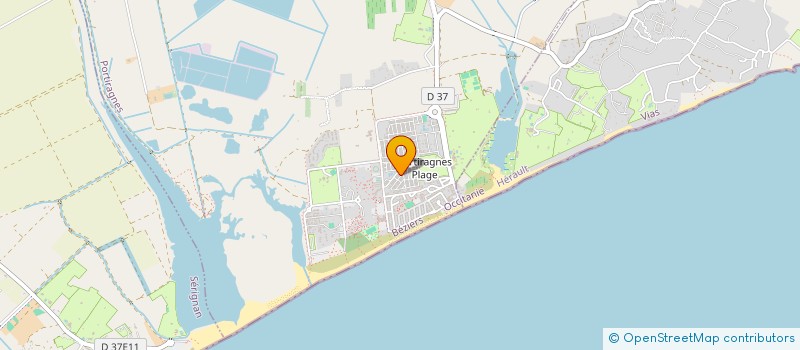 localisation de l'entreprise MONSIEUR CHRISTIAN WALCHLI  PORTIRAGNES