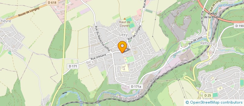 localisation de l'entreprise MONSIEUR CHRISTIAN WELSCHEN  LEXY