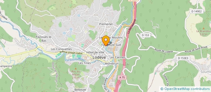 localisation de l'entreprise MONSIEUR CHRISTIAN WENZEL  CEILHES-ET-ROCOZELS