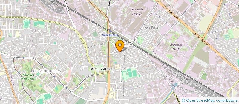 localisation de l'entreprise MONSIEUR CHRISTIAN WEWERKA à VENISSIEUX