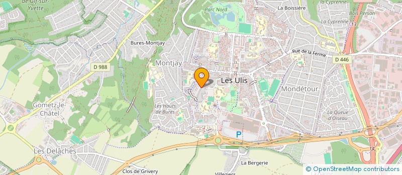 localisation de l'entreprise MONSIEUR CHRISTIAN YOBOUA  LES ULIS