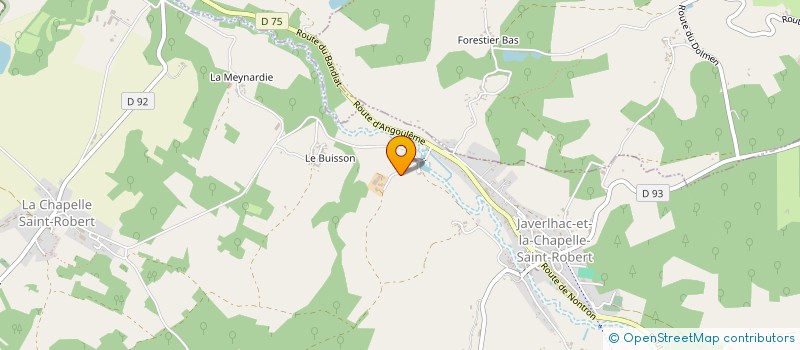 localisation de l'entreprise MONSIEUR CHRISTIAN ZAD  JAVERLHAC-ET-LA-CHAPELLE-SAINT-ROBERT