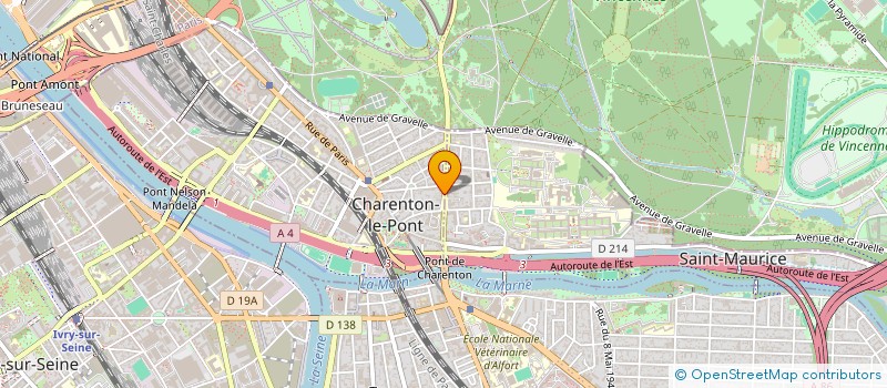localisation de l'entreprise MONSIEUR CHRISTIAN ZEMOURI à CHARENTON-LE-PONT