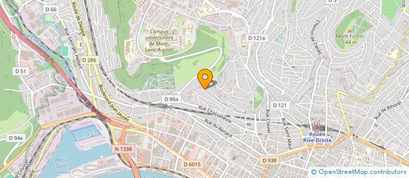 localisation de l'entreprise MONSIEUR CHRISTIAN ZERGUINI à ROUEN