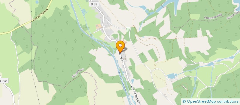 localisation de l'entreprise MONSIEUR CHRISTIAN ZIMMERMANN  GIRANCOURT