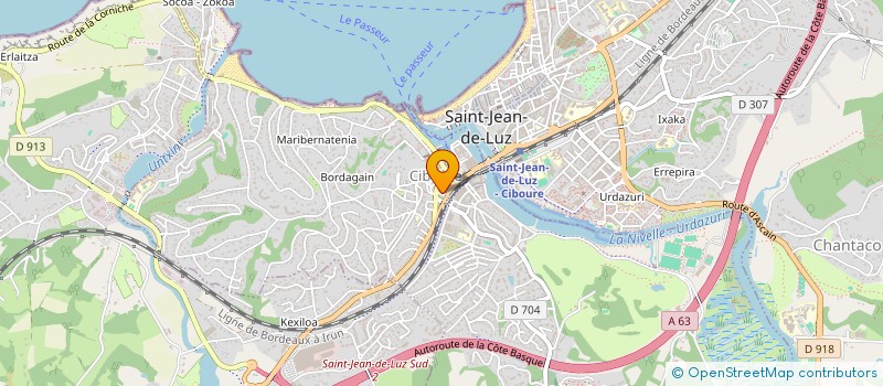 localisation de l'entreprise MONSIEUR CHRISTIAN ZUGARRAMURDI  CIBOURE