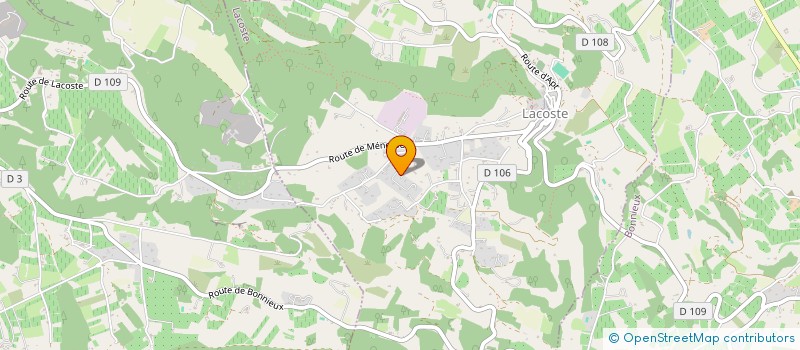 localisation de l'entreprise MONSIEUR CHRISTIAN ZUIN à BONNIEUX