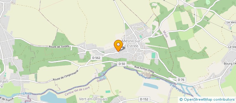 localisation de l'entreprise MONSIEUR CHRISTIANE VINCENT  MESNIL-SUR-L'ESTREE