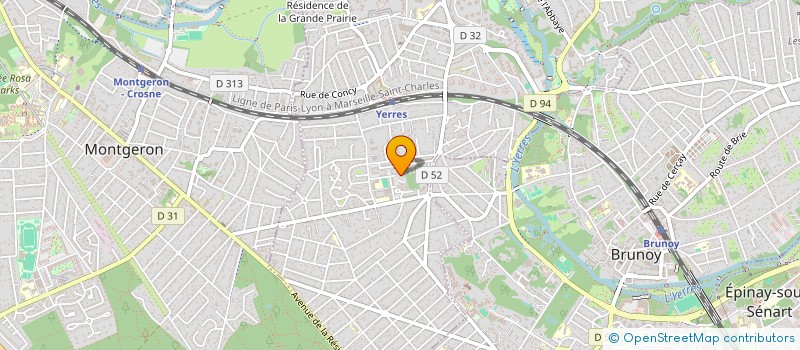 localisation de l'entreprise MONSIEUR CHRISTIN ANDRIANAMBININA  YERRES