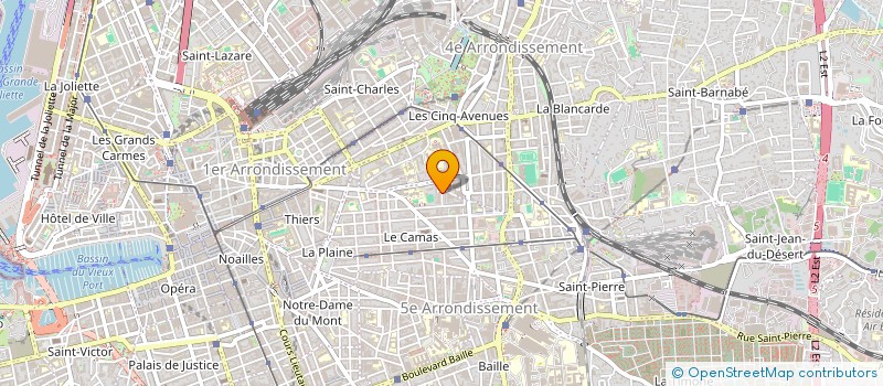 localisation de l'entreprise MONSIEUR CHRISTIN BOPP à MARSEILLE