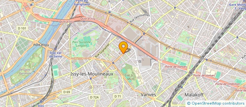 localisation de l'entreprise MONSIEUR CHRISTINE FAU à ISSY-LES-MOULINEAUX