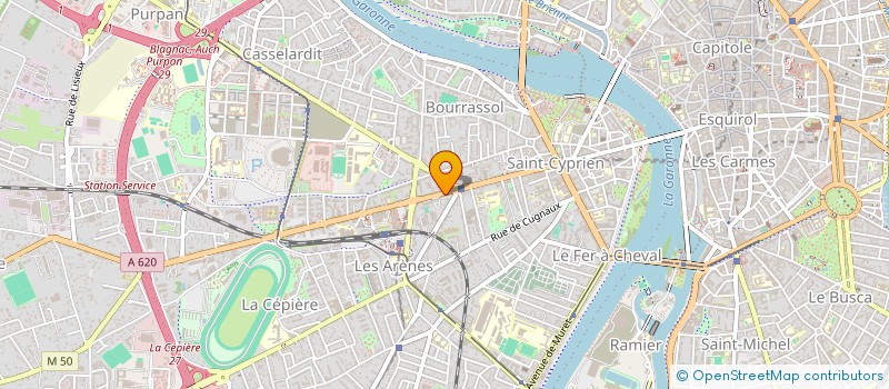 localisation de l'entreprise MONSIEUR CHRISTINE FERLAT à TOULOUSE