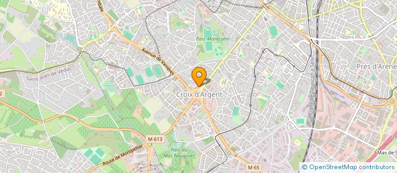 localisation de l'entreprise MONSIEUR CHRISTINE GUIGON à MONTPELLIER
