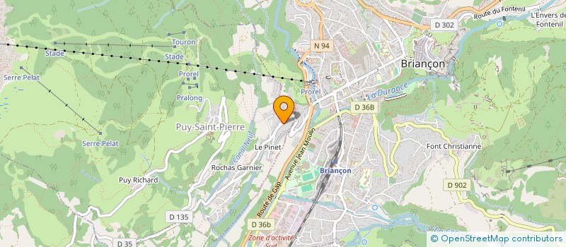 localisation de l'entreprise MONSIEUR CHRISTINE JEHL  PUY-SAINT-PIERRE