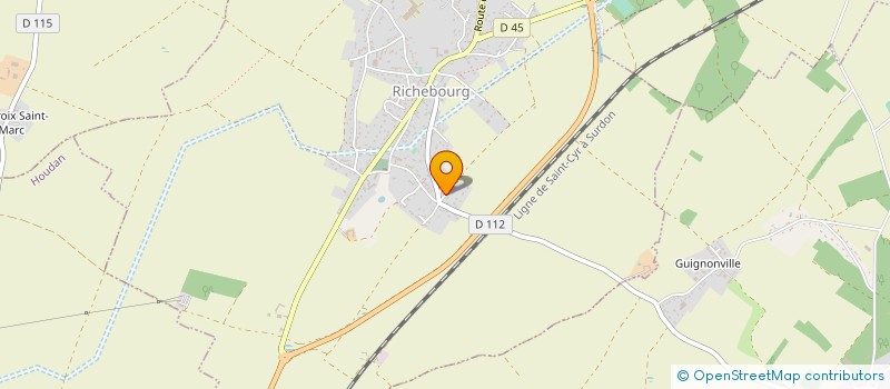 localisation de l'entreprise MONSIEUR CHRISTINE LAFOSSE à RICHEBOURG