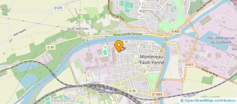 localisation de l'entreprise MONSIEUR CHRISTNOIR MACKPAYEN  MONTEREAU-FAULT-YONNE