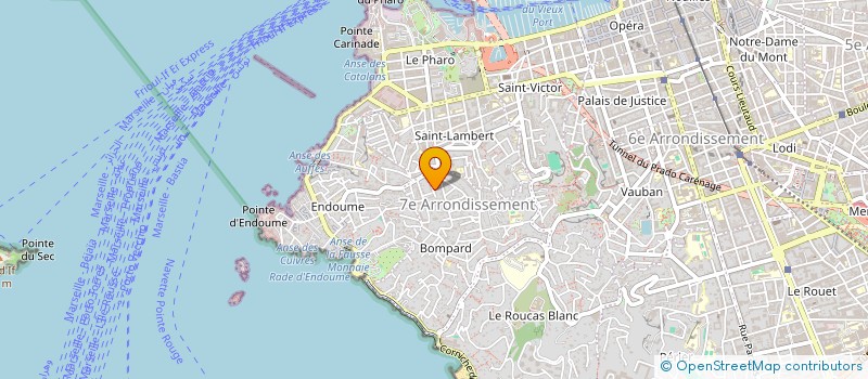 localisation de l'entreprise MONSIEUR CHRISTO BAKALOV  MARSEILLE