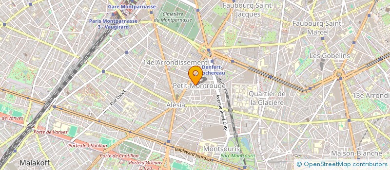 localisation de l'entreprise MONSIEUR CHRISTO CHRISTOV à PARIS